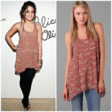 Alice + Olivia “Remalie” embellished tunic top L