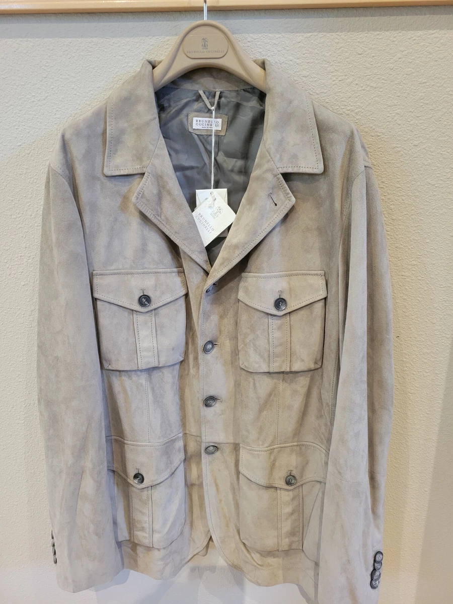 Brunello cucinelli safari best sale jacket