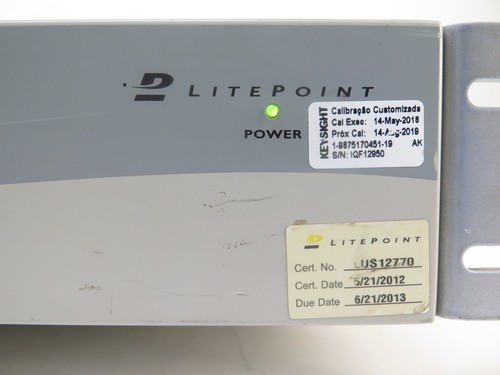 Tester di produzione LITEPOINT IQflex WLAN e Bluetooth 802.11a/b/g/n 2,4 - 5 GHz - Foto 3 di 7