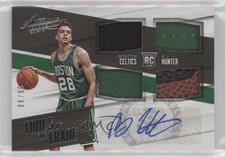2015-16 Panini Absolute 86/99 RJ Hunter #TTM-RJH Auto 1l2