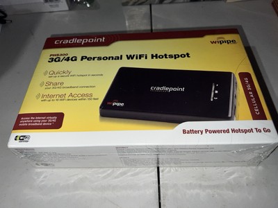 Cradlepoint PHS300 Battery Powered 3G/4G Personal WiFi Hotspot New In Box Sealed