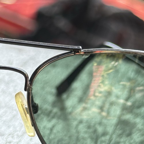 Bausch & Lomb Ray-Ban Sonnenbrille Aviator Vintage grün *lesen - Bild 8 von 9