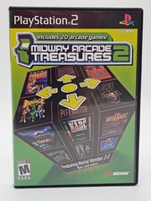 Sony Playstation 2 PS2 Midway Arcade Treasures 2 CIB Cleaned & Tested