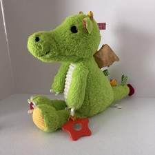 Dragon SENSORY SNUGGABLES Plush Taggies Rattle Stuffed Animal Make Believe Ideas
