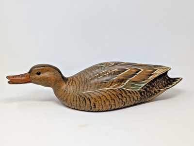Robert Capriola 1992 Ducks Unlimited Carved Decoy - Lac La Croix