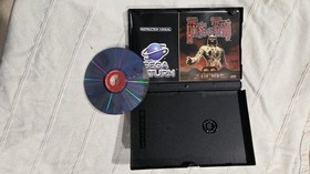 House of the Dead - Sega Saturn Action Adventure Shooting Video Game Boxed