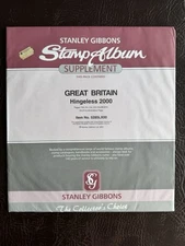 Stanley Gibbons Stamp Supplement Pack Great Britain Hingeless 2000