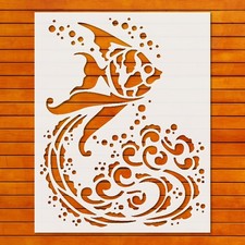 Fish Stencil Template for Spray Painting - DIY Wall Art by StencilAir