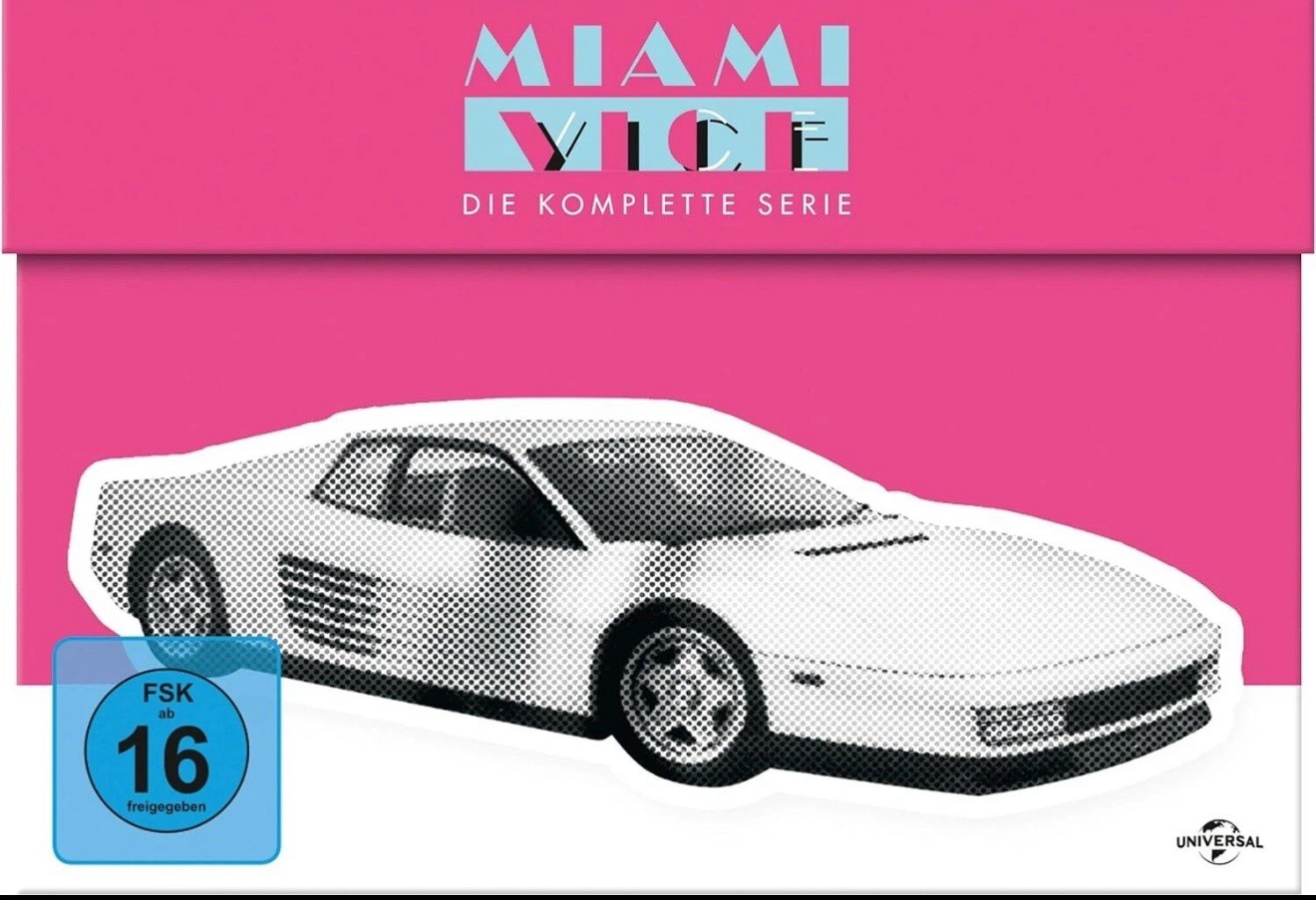 MIAMI VICE COMPLETE SERIES 1-5 DVD COLLECTION SEASON 12345 Region 2 Box Set