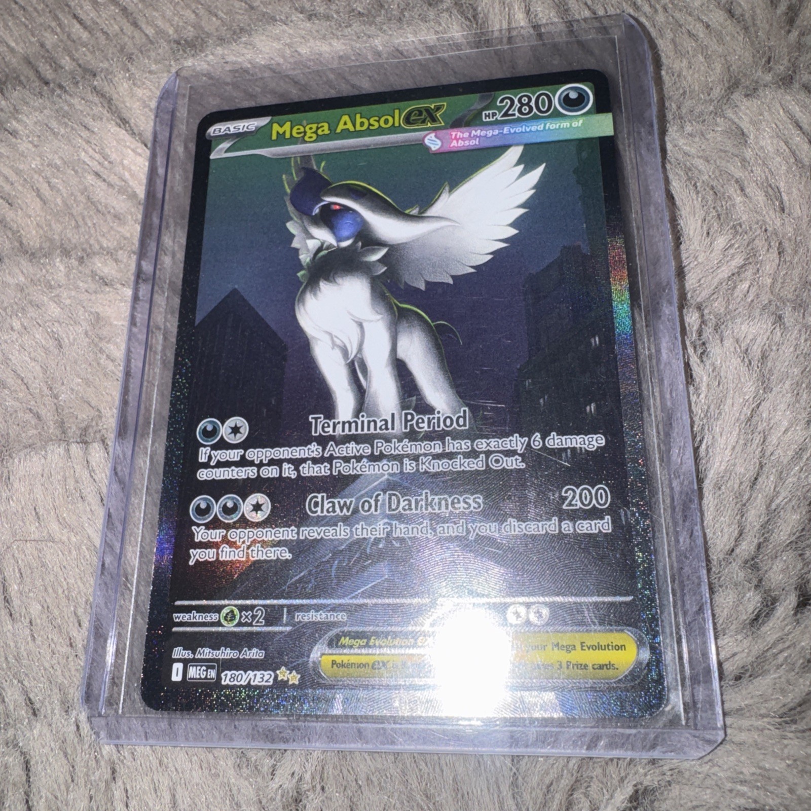 Mega Absol EX 180/132 Sir Mega Evolution
