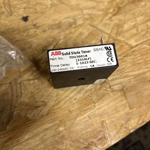 SSAC TDU3001A Solid State Timer 100-240 VAC