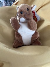 TY Beanie Babies Nuts the Squirrel NWT
