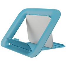Leitz Ergo Cosy Height & Angle Adjustable Laptop Stand Riser Calm Blue 64260061