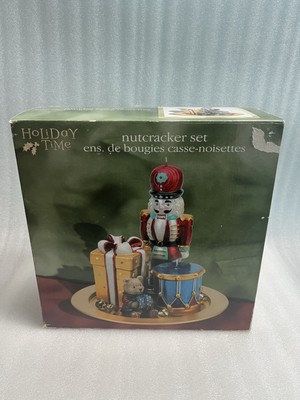 Nutcracker Candle Set by Holiday Time Brand New Open Box 11 