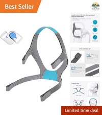 Ultra-Soft Replacement Headgear for AirFit N20 with Magnetic Clip Convenience