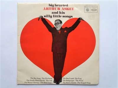 Arthur Askey Big-Hearted Arthur Askey LP Music For Pleasure MFP1177 EX/VG 1960s