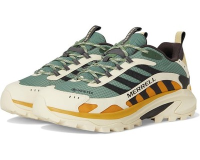 Merrell Moab Speed 2 Gore-Tex J037801 Sneakers Mens 10 Green Hiking Shoes TF9822