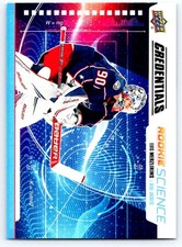 2019-20 Upper Deck Credentials #RS-18 Elvis Merzlikins Rookie Science