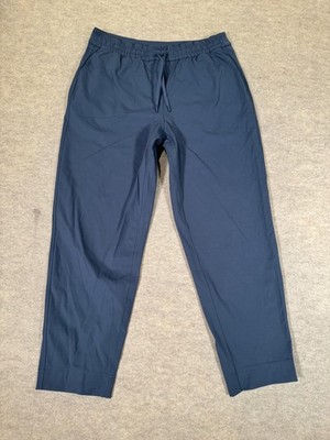 Lululemon Pants Mens Medium Blue Woven Joggers Elastic Waist LW5GTS.04