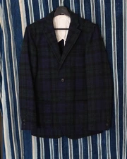 Beams Plus Harris Tweed Blazer / Sportscoat - Blackwatch - Size Medium M 38