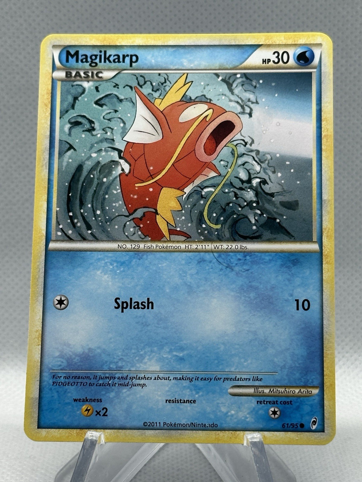 Pokemon Card Magikarp 61/95 Call of Legends Non Holo