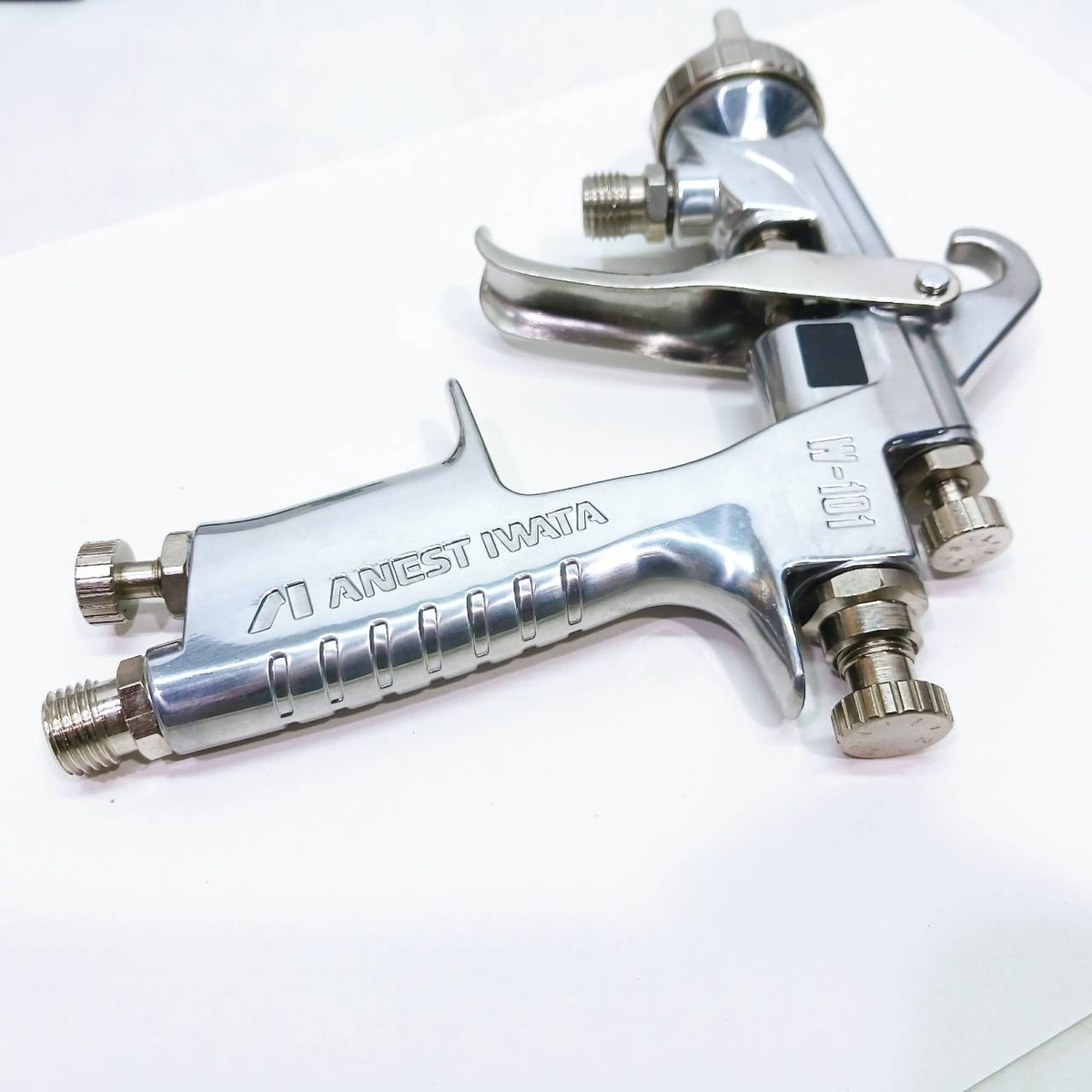 ANEST IWATA Paint Spray Gun W-101 Nozzle 1.5mm w/ Cup From Japan 