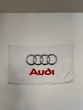 Audi Flag 3x5 Ft Garage Wall Banner Luxury Pe...