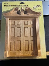 HouseWorks 1:12 scale dollhouse furniture Double Deerfield Door
