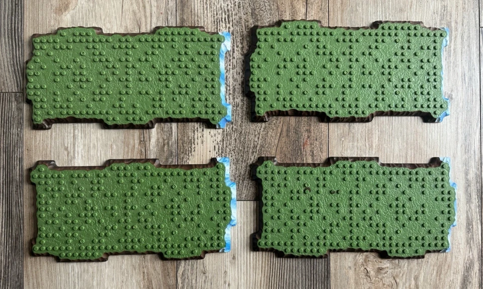 Mega Bloks Base Plates Terrain 41 PIECE LOT/SET Dragons Castle Grass 🌟 EUC!! - Image 4 of 4