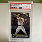 Konnor Griffin 2024 Bowman Draft #BDC22 Chrome - Pittsburgh Pirates - PSA 10