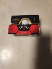 Lot of 2 Boxes Callaway RED Big Bertha Diablo And Hex Warbird Golf Balls 3 Pack