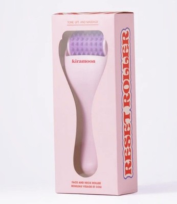 Kiramoon Face & Neck Roller Tone Lift Massage Face Reset Roller NIB