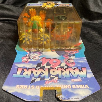 Toy Biz Mario Kart 64 Bowser Motorized Kart Nintendo Figure