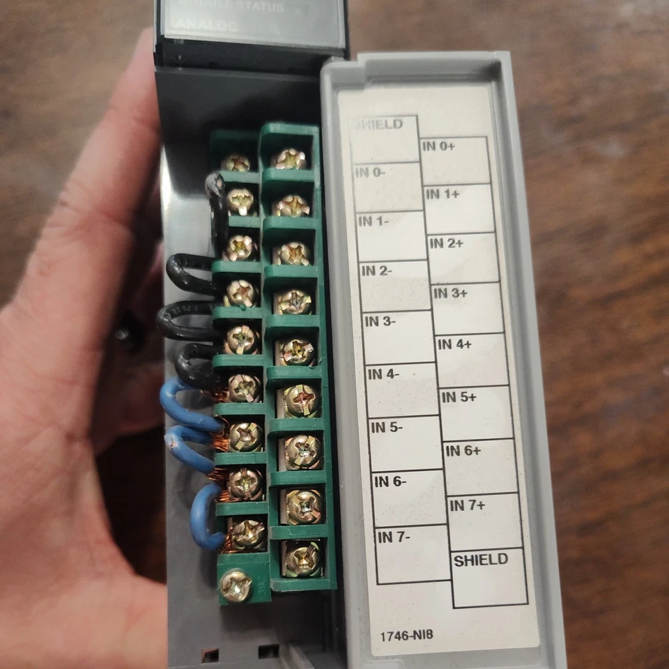 Allen-Bradley AB 1746-NI8 SER A, SLC 500, Analog Input Module - Image 3 of 3