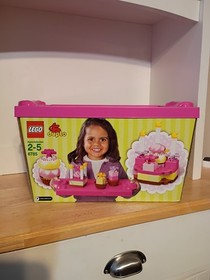 Lego Duplo Set #6785 Creative Cakes Birthday Party Candles Baking Girls 55 pcs