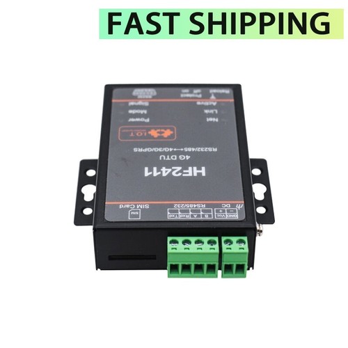 HF2411 IoT Communication DTU Module RS232/485 to 4G Data Transmission Unit w/ - Picture 3 of 3
