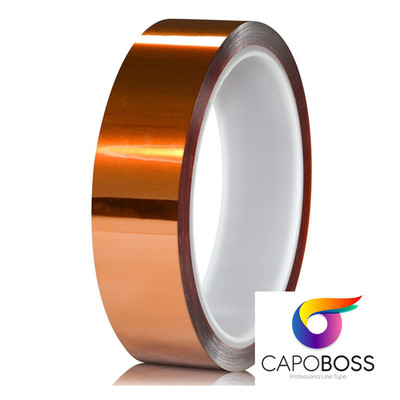   High Temp Kapton Tape, Heat Resistant Tape, Masking Tape, 1'' x 33M x 1 MIL