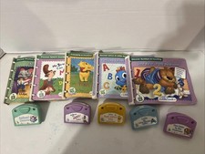 LeapFrog Little Touch Library - Lot Of 5 Assorted Cartridges - UNTESTED Pooh