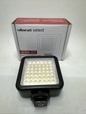 Ulanzi W49LED Mini LED Video Light, 3 Cold Shoe Mount, Used on Gimbals