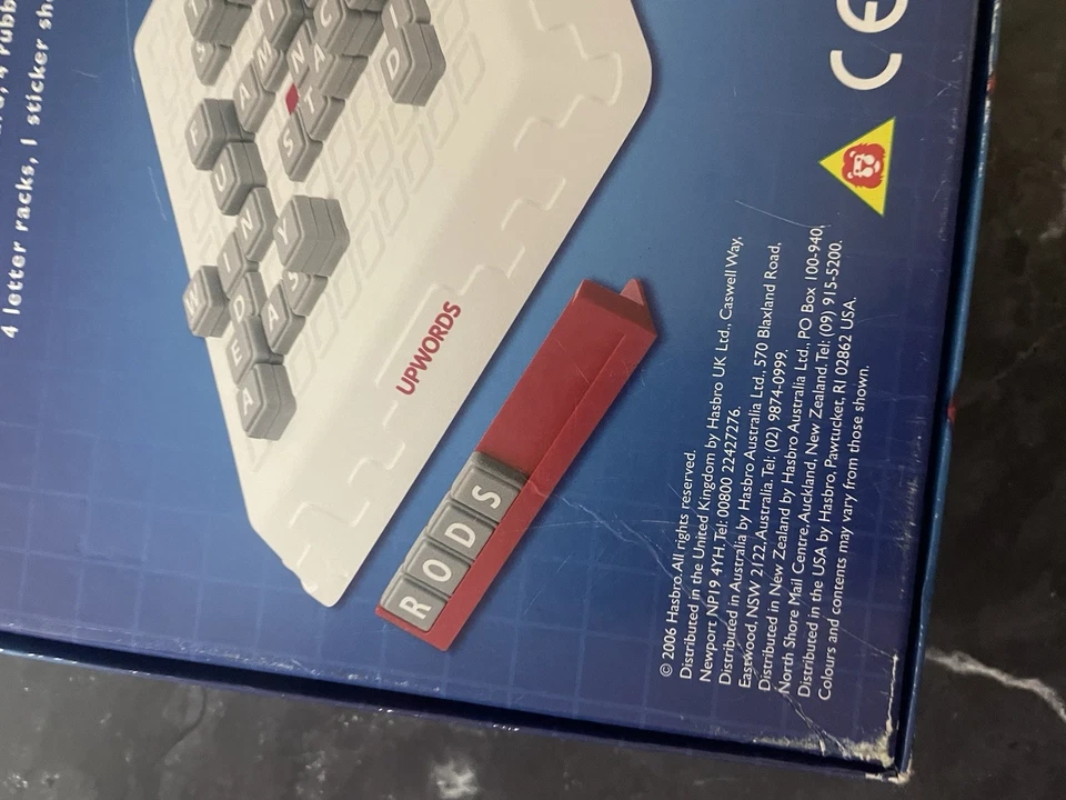 UPWORDS by Parker 2006 Version Board Game 3D Letter Word Building Complete GC - Image 4 of 4