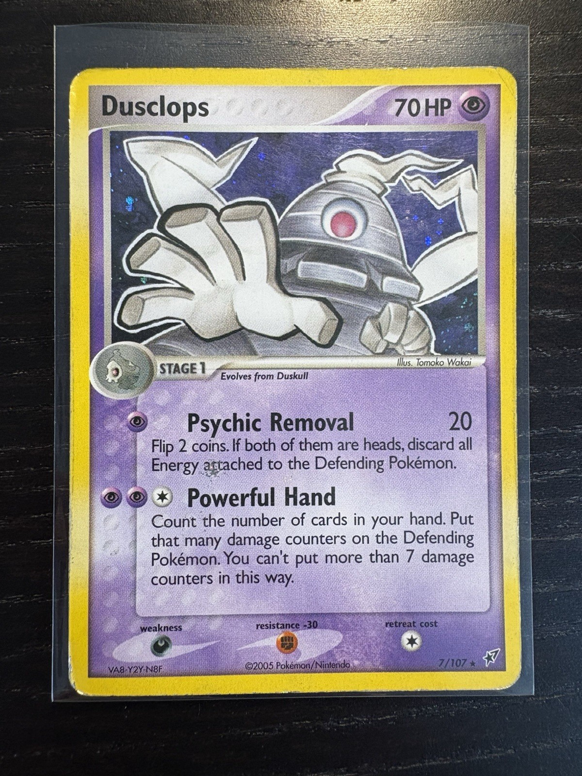 Dusclops [Holo] 7/107 Pokémon Deoxys
