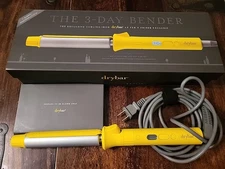 Drybar The 3-Day Bender 1" Barrel Rotating Digital Curling Iron TESTED VG w/ Box
