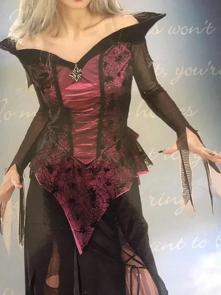 Disfraz de princesa zombi para adulto belleza rastrera infelizmente para siempre Halloween Foto 3 de 4