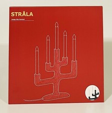 IKEA Strala Kerzenleuchte 5-armig LED Leuchte Kerzenständer 804.077.36 NEU OVP
