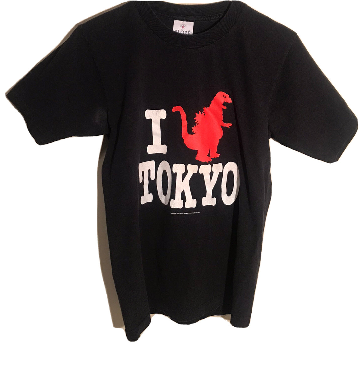 Rare Vintage I Love Heart Tokyo Godzilla 2006 TShirt 2000s