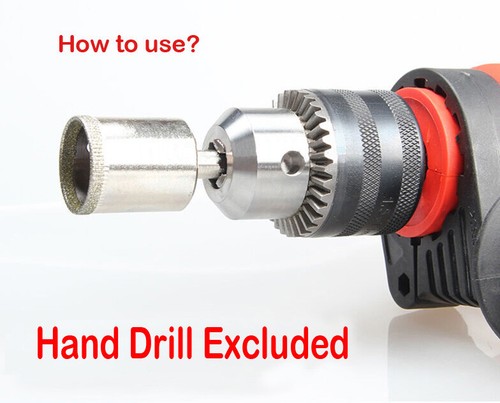 5Pcs 19mm Diamond Drill Bits Set Hole Saw Cutter Tool Granite Marble Chuck Tile - Picture 6 of 6