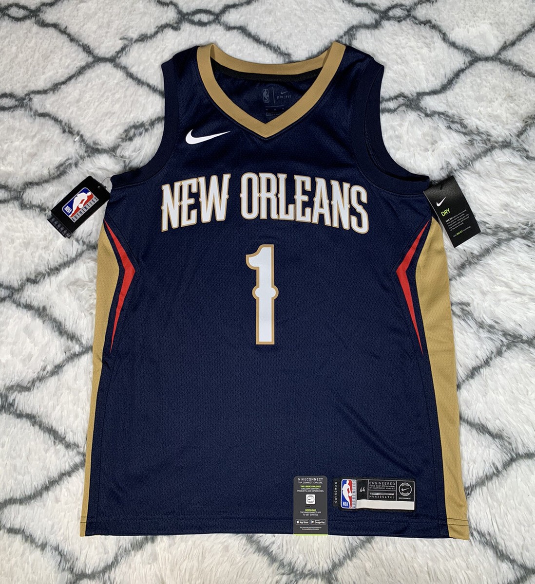 NIKE Zion Williamson Pelicans Icon Swingman Jersey Men's M