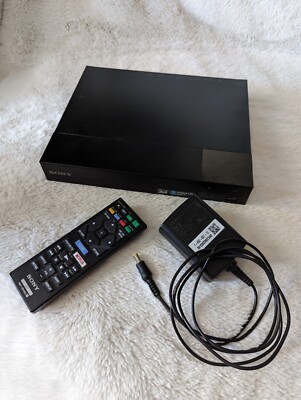 SONY BDP-S5500 3D BLU-RAY PLAYER BUILT IN WI-FI W/REMOTE  & POWER CABLE