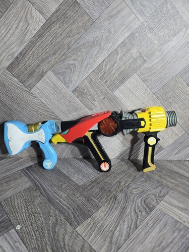 2002 Bandai Power Rangers Ninja Storm ~ STRIKER BLASTER Multi Weapons Working - Picture 5 of 11