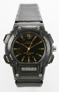 how to change date on casio illuminator